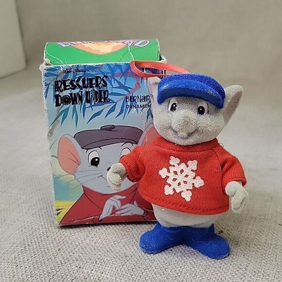 Rescuers Down Under by Disney book,Dvd, Bernard Chritmas ornament - Picture 5 of 15